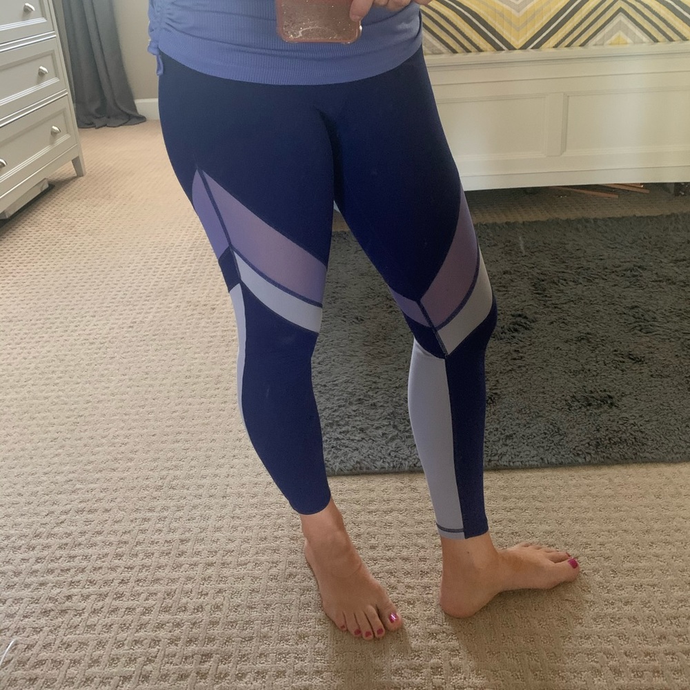 Fabletics leggings purple size xs